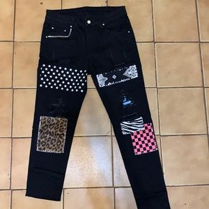 Patchwork Jeans